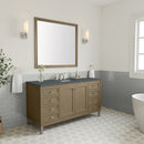 James Martin Chicago 60" Single Bathroom Vanity, Walnut Whisper