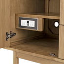 James Martin Laurent 36" Dual Mount Single Bathroom Vanity, Light Natural Oak