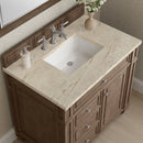 James Martin Bristol 36" Single Bathroom Vanity, Whitewashed Walnut