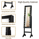 Mirrored Jewelry Cabinet Armoire Organizer w/ LED lights by LJGDeals