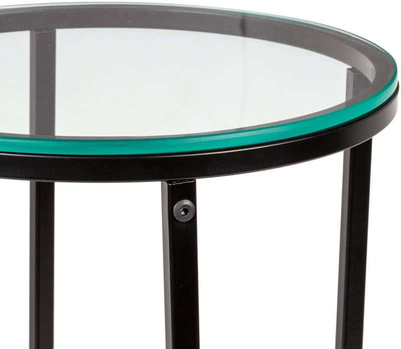 Hyryla Clear End Table