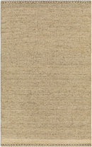 Yaniklar Beige Flat Woven Wool Rug