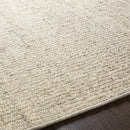 Yaniklar Beige Flat Woven Wool Rug
