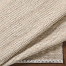 Yaniklar Beige Flat Woven Wool Rug