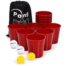 Yard Pong Giant Pong Game Set with Carry Bag by LJGDeals