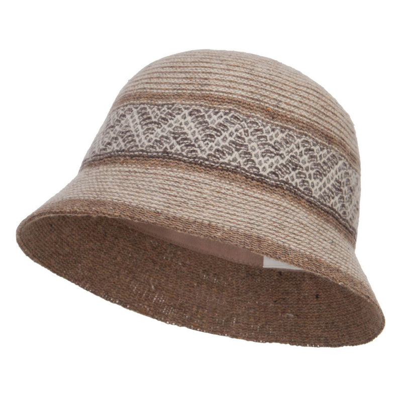 Women's Yarn Blend Cloche Hat