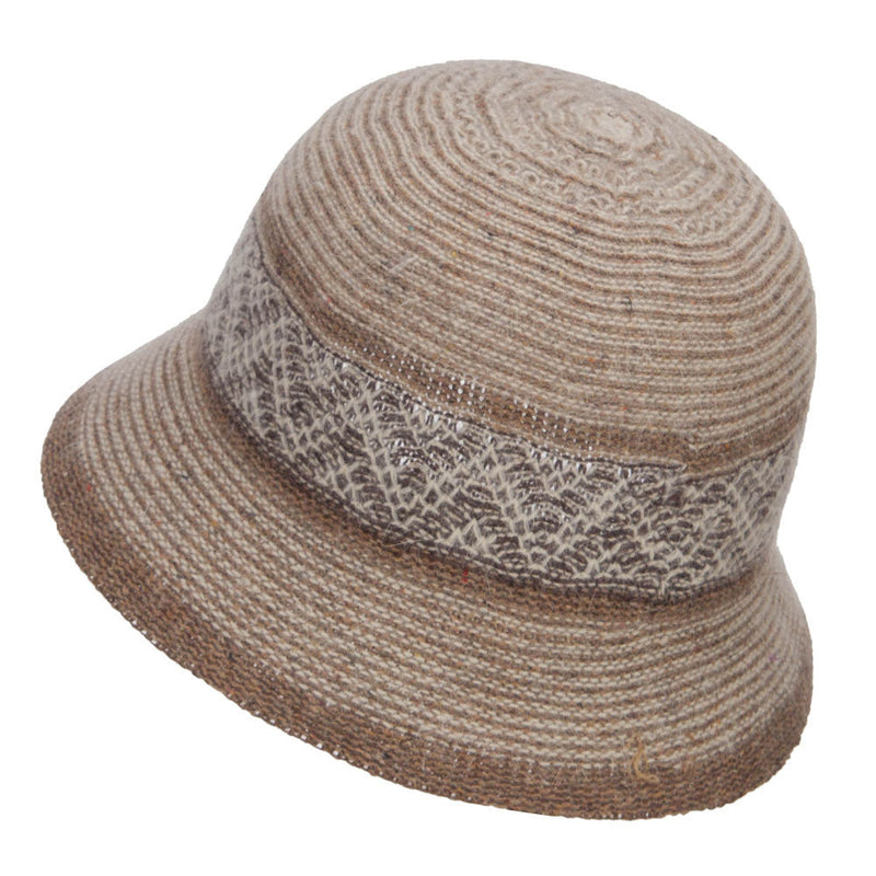 Women's Yarn Blend Cloche Hat