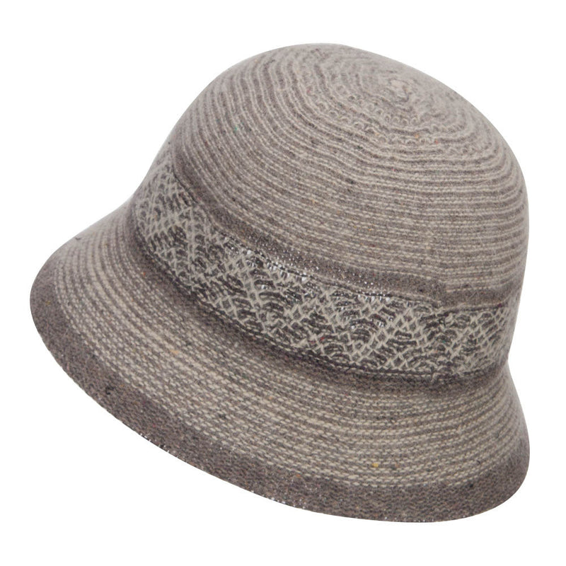 Women's Yarn Blend Cloche Hat