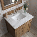 James Martin Brittany 30" Single Bathroom Vanity, Saddle Brown
