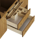James Martin Hudson 60" Single Bathroom Vanity, Honey Oak