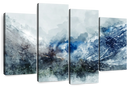 Ice Landscape Abstract Wall Art