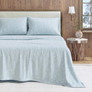 Turkish Cotton Flannel Sheet Set - Elevated Lodge Collection by Great Bay Home