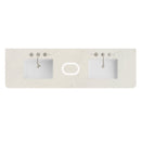 James Martin 72" Double Vanity Top