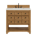 James Martin Malibu 36" Single Bathroom Vanity, Amber Birch