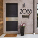 Antique Bronze American Flag Metal Wall Mounted Mailbox with Hangers