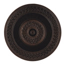 Aluminum 34-in Round Patio Fire Table Set with Swivel Rocking Chairs