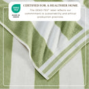 Striped Cabana Beach Towel - Edgartown Collection by Great Bay Home