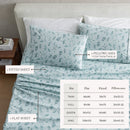 Watercolor Floral Sheet Set - Delia Collection by Great Bay Home