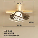 GobekUsa Cartoon Helicopter Ceiling Fan Light for Children's Room