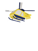 GobekUsa Cartoon Helicopter Ceiling Fan Light for Children's Room