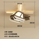 GobekUsa Cartoon Helicopter Ceiling Fan Light for Children's Room