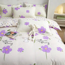 GobekUsa Cartoon Printed Bedding Set: Bed Sheet, Duvet Cover, Pillowcases