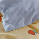 GobekUsa Cartoon Printed Bedding Set: Bed Sheet, Duvet Cover, Pillowcases