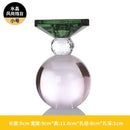 GobekUsa Crystal Candle Holder: Elegant Table Centerpiece for Romantic Events & Home Decor