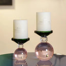 GobekUsa Crystal Candle Holder: Elegant Table Centerpiece for Romantic Events & Home Decor