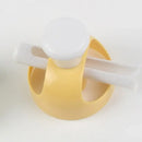 Yellow and white donut cutter baking tools kit for kitchen by Decorbites