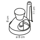 Yellow and white donut cutter baking tools kit for kitchen by Decorbites