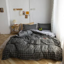 GobekUsa Flowers Print Cotton King Size Bedding Set, Soft & Comfortable Duvet Cover Set