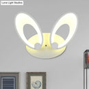 GobekUsa Contemporary LED Acrylic Wall Sconce Light Fixture - White Finish, Warm/White Light - Perfect for Corners