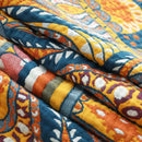 GobekUsa Cotton Mandala Leisure Blanket - Soft Double Nap Bedspread & Sofa Towel