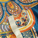 GobekUsa Cotton Mandala Leisure Blanket - Soft Double Nap Bedspread & Sofa Towel