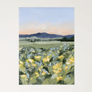 "Yellow Fields" Art Print