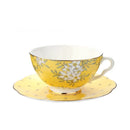GobekUsa Lemon Tree Bone China Tea Set: Cup, Saucer, Plates, Teacup, Black Tea Kit