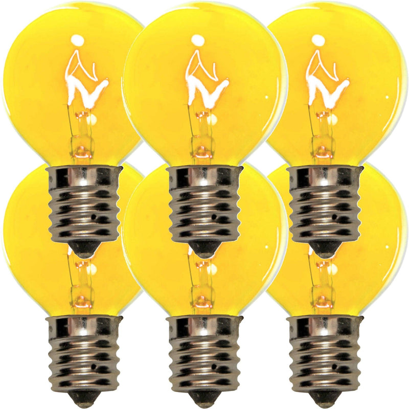 Yellow G40 Light Bulbs