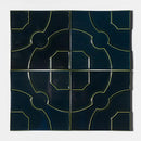 Yellow Glossy Ceramic Accent Tiles 8x8