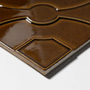Yellow Glossy Ceramic Accent Tiles 8x8