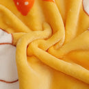 GobekUsa Cartoon Flannel Blanket: Soft & Skin-Friendly for Summer & Autumn Beds.
