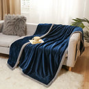 GobekUsa Cartoon Flannel Blanket: Soft & Skin-Friendly for Summer & Autumn Beds.