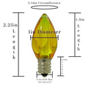 Yellow LED Light Bulbs