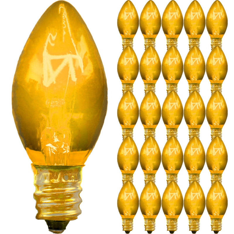 Yellow Light Bulbs