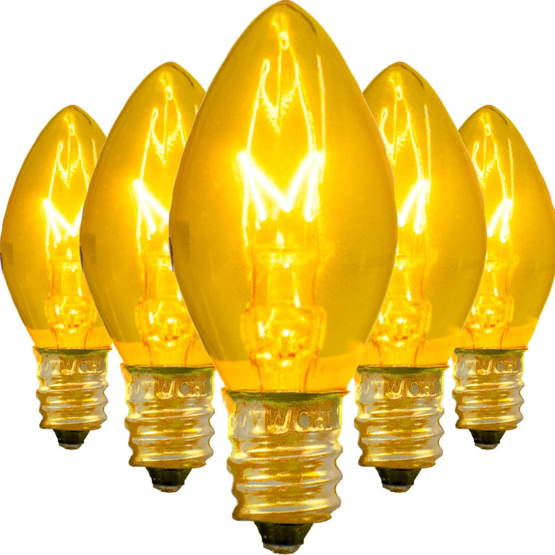 Yellow Light Bulbs