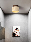 GobekUsa Yellow Marble Ceiling Light for Home or Commercial Spaces