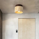 GobekUsa Yellow Marble Ceiling Light for Home or Commercial Spaces