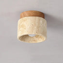 GobekUsa Yellow Marble Ceiling Light for Home or Commercial Spaces