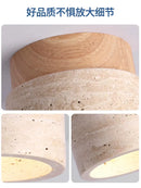 GobekUsa Yellow Marble Ceiling Light for Home or Commercial Spaces