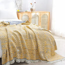 GobekUsa Cotton Gauze Soft Throw Blanket for Bed and Sofa